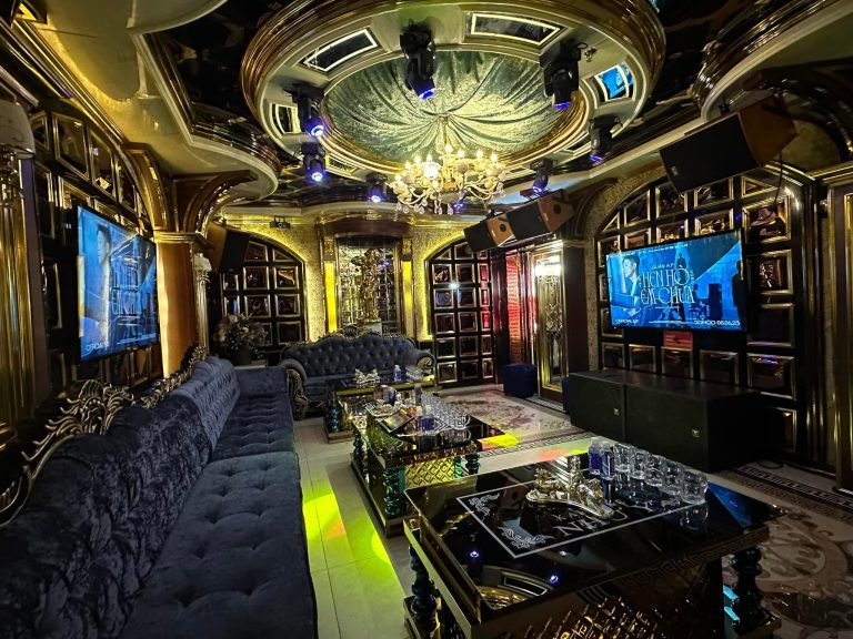 Quán KTV HERA Karaoke 53 NGUYỄN KHẮC HIẾU Trúc Bạch Ba Đình Hà Nội thiết kế sang trọng phù hợp tổ chức sự kiện tiệc công ty sinh nhật